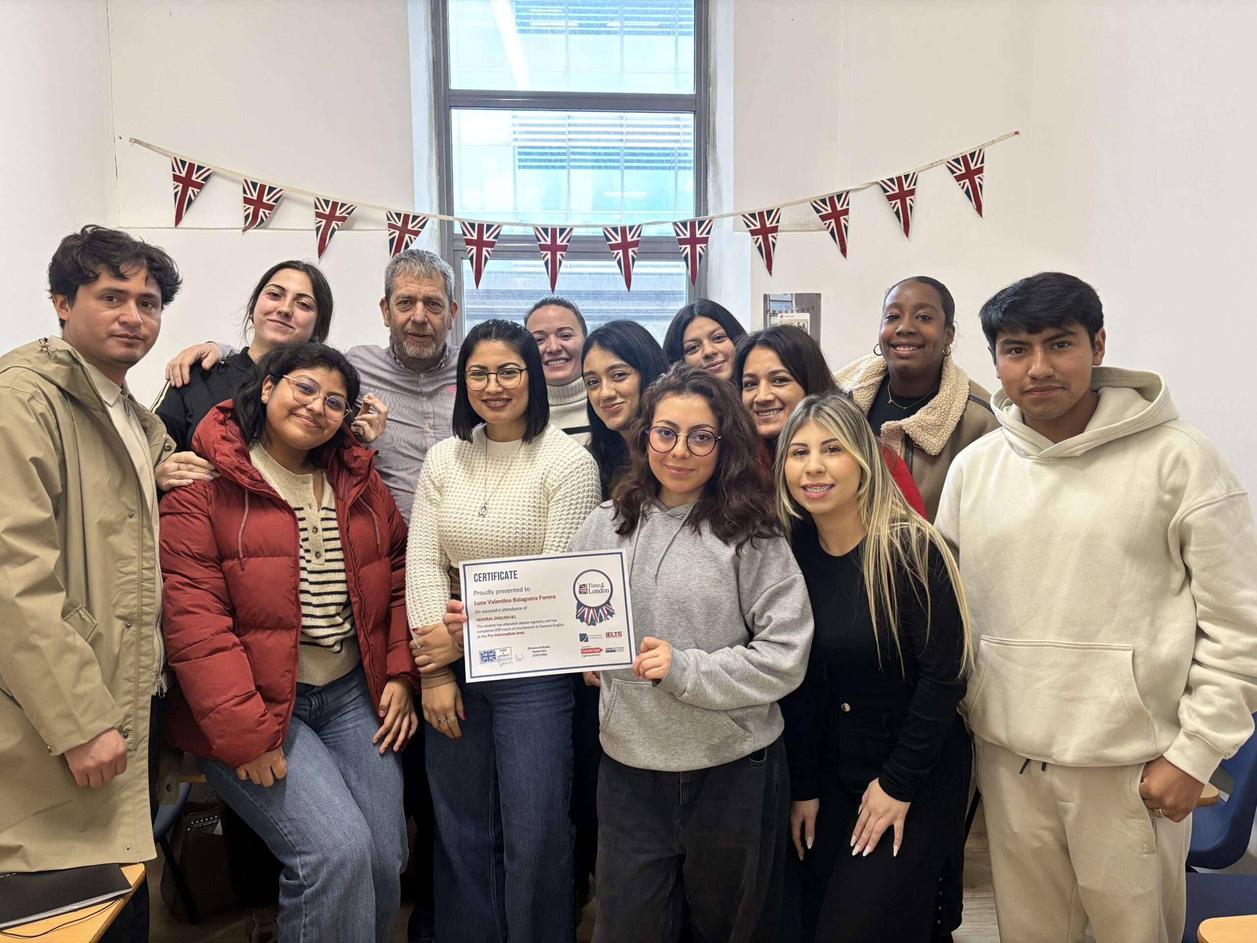 Time4London Academy Certificate Class