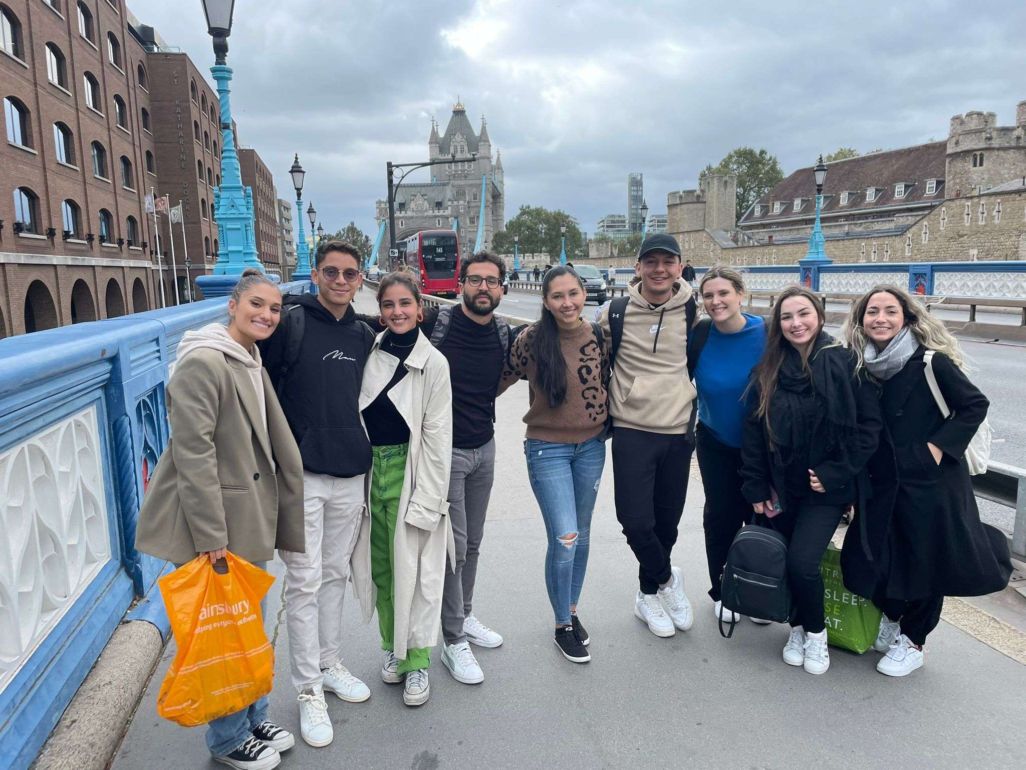Time4London Students at Tower Bridge